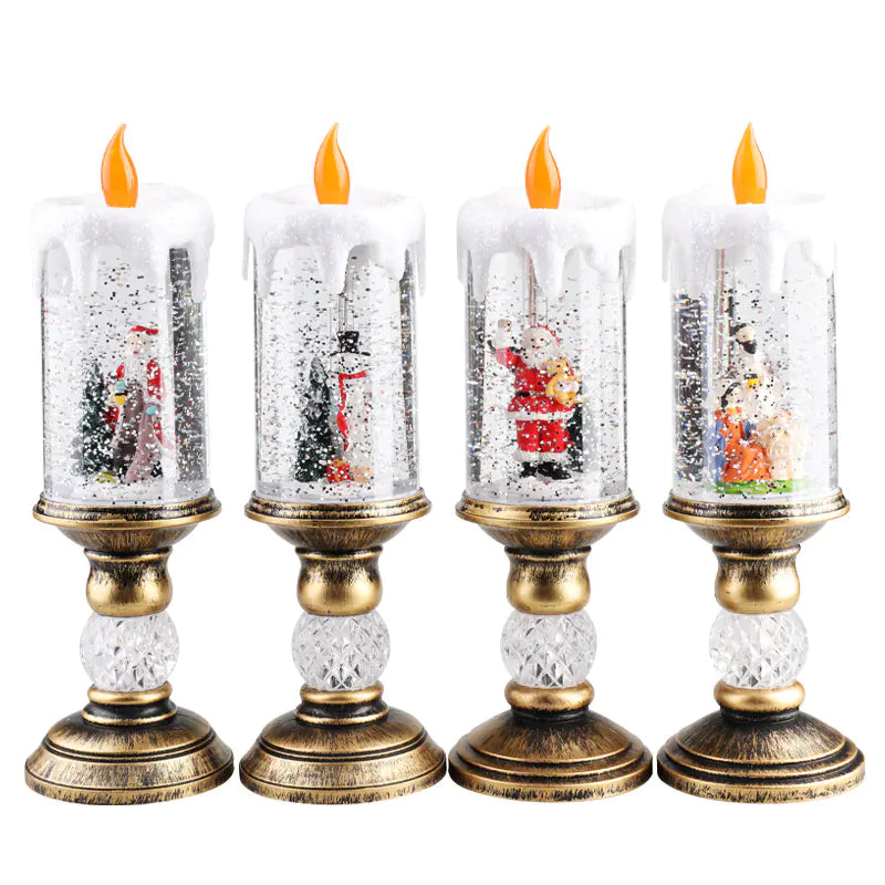 Snowfall Crystal Holiday Lights
