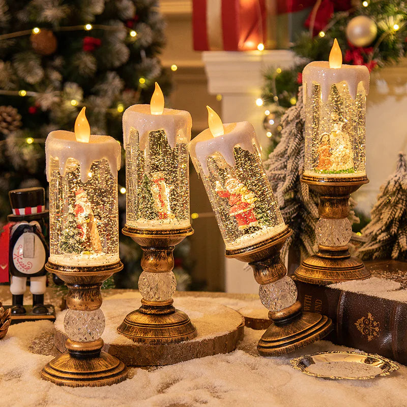 Snowfall Crystal Holiday Lights