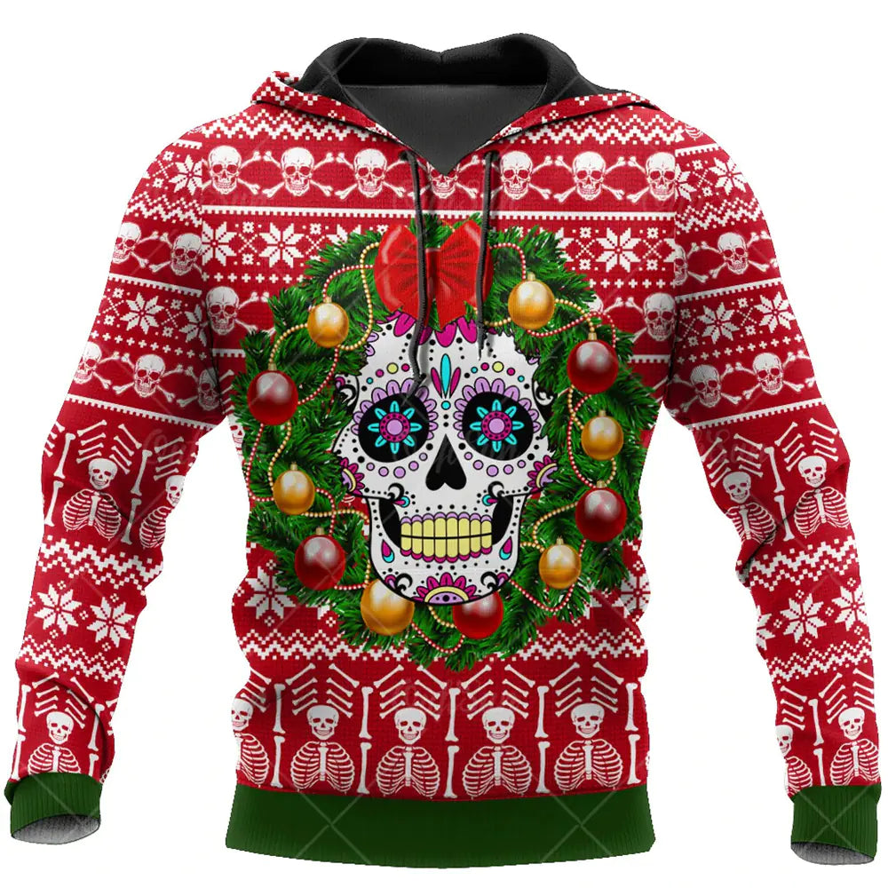 2022 3D Christmas Spirit Hoodie