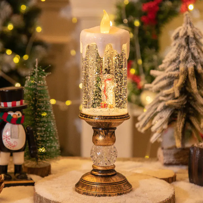 Snowfall Crystal Holiday Lights