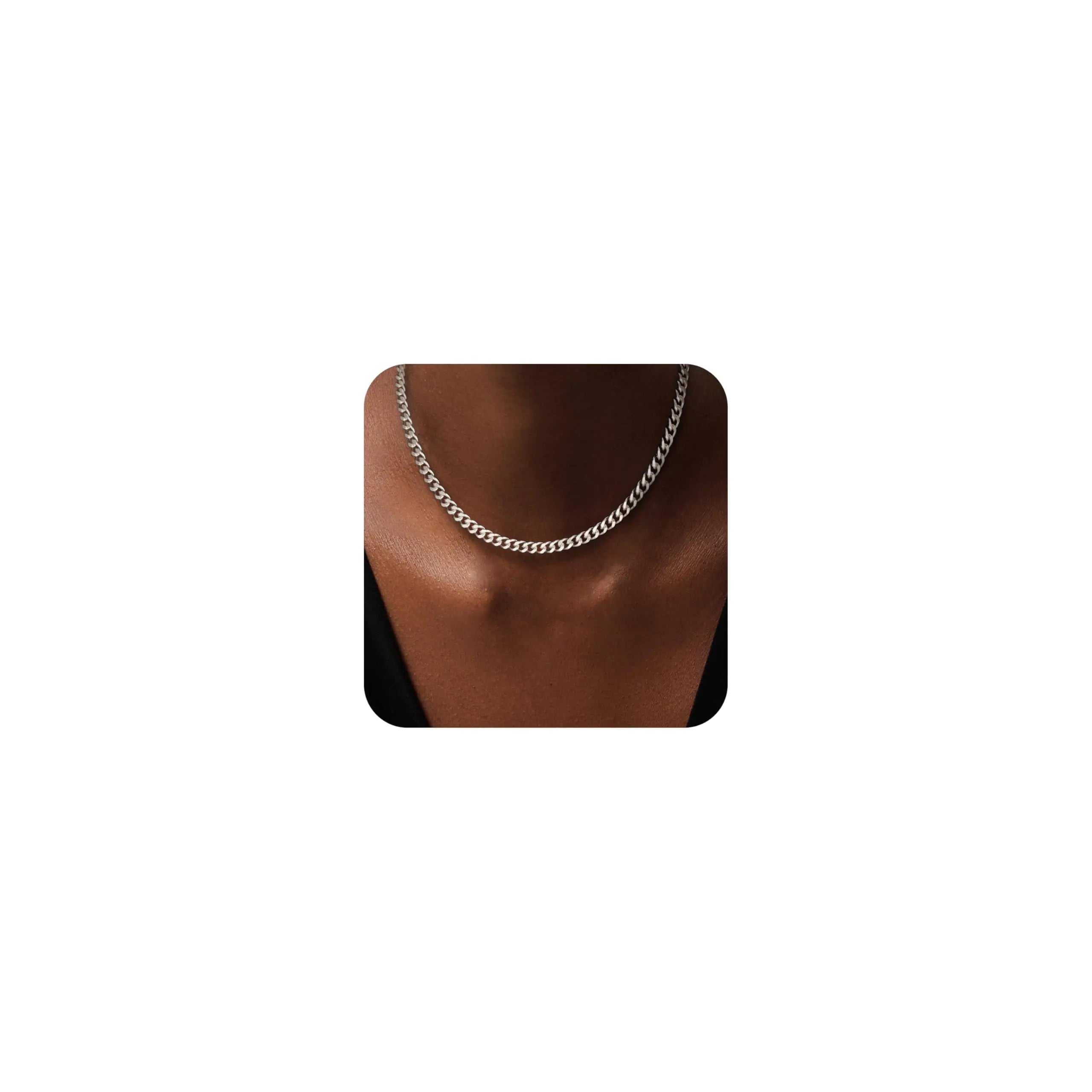 14K Gold Plated Women's Cuban Chain Necklace