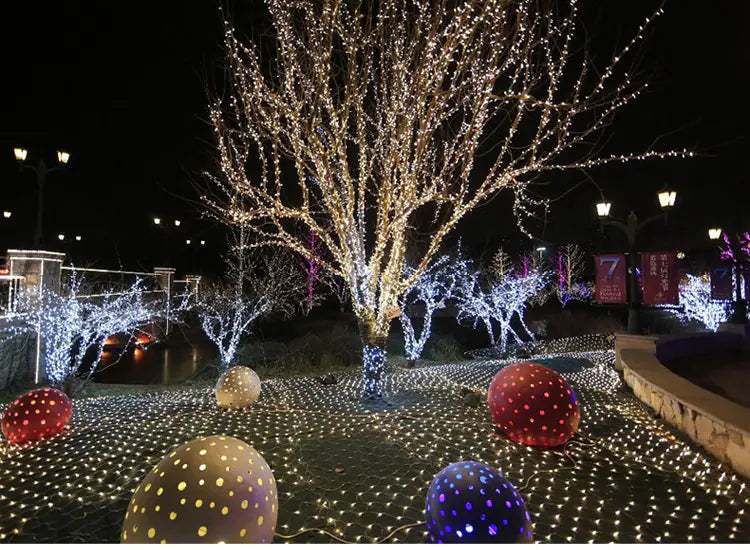 Festive Glow LED Christmas Lights - Starry Night