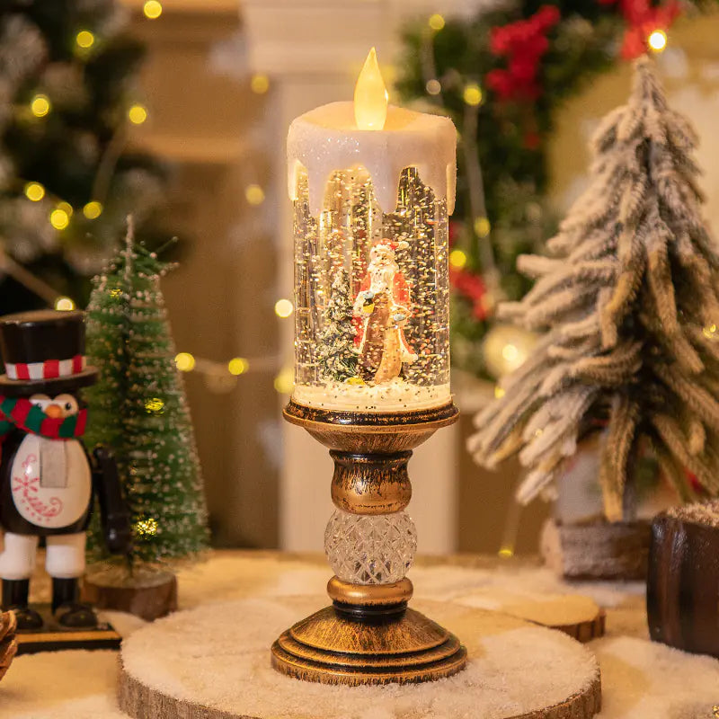 Snowfall Crystal Holiday Lights